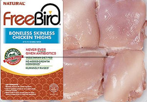 FRESH Boneless Skinless Thighs 40 LB Case - Fresh All Natural